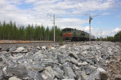 Поезд на новом разъезде