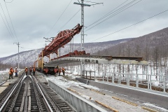 Строительство вторых путей на перегоне Силип – Заболотный