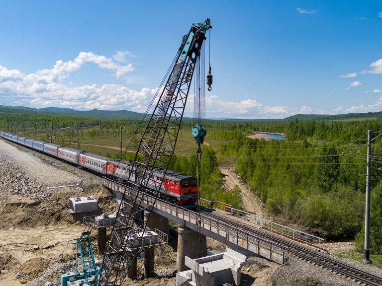 Реконструкция железнодорожного моста