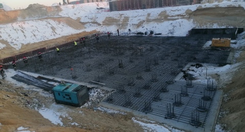 Площадь территории, где ведутся работы, составляет 20 тыс. кв. м