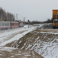 Строительство разъезда Заячий