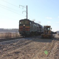 Второй путь на разъезде Мохортов