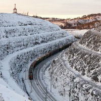 Выемка Седловая - Бурятская на участке Карымская - Забакальйск, 2011 год